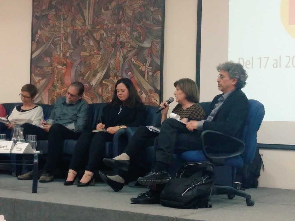 Habitat3Alterna's tweet photo. Alicia Ziccardi "Hay que recuperar la ciudad y su valor como un proyecto colectivo" @FLACSOec @fcarrionm #Habitat3Alternativo https://t.co/2SlMqBLLng