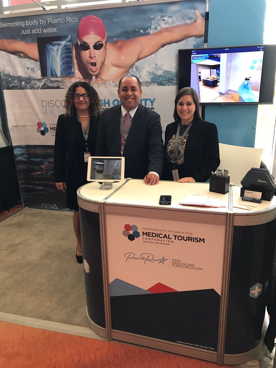 BonetFomento2's tweet photo. En nuestro booth desde la Convención de la Asoc. de Hospitales 2016. #turismomedicopr @star_healthcare @prfomento @fortalezapr https://t.co/IpYfPWYryE