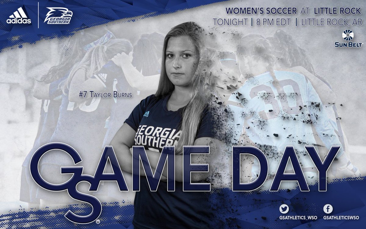 GSAthletics_WSO's tweet photo. It's Game Day in Little Rock, AR! The Eagle women take on the Trojans of Little Rock tonight at 8 PM! #GATA https://t.co/7FSKxDmtOu