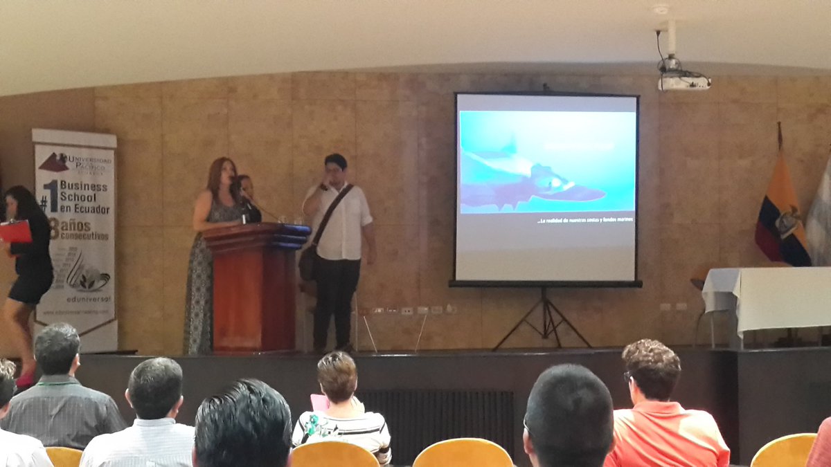 Reimar_Ec's tweet photo. "Making off del Documental Despertar Azul, la realidad de nuestras costas y fondos marinos" presentado por Msc Daniela Hill @DespertarAzul_ https://t.co/NySY3Alr1F