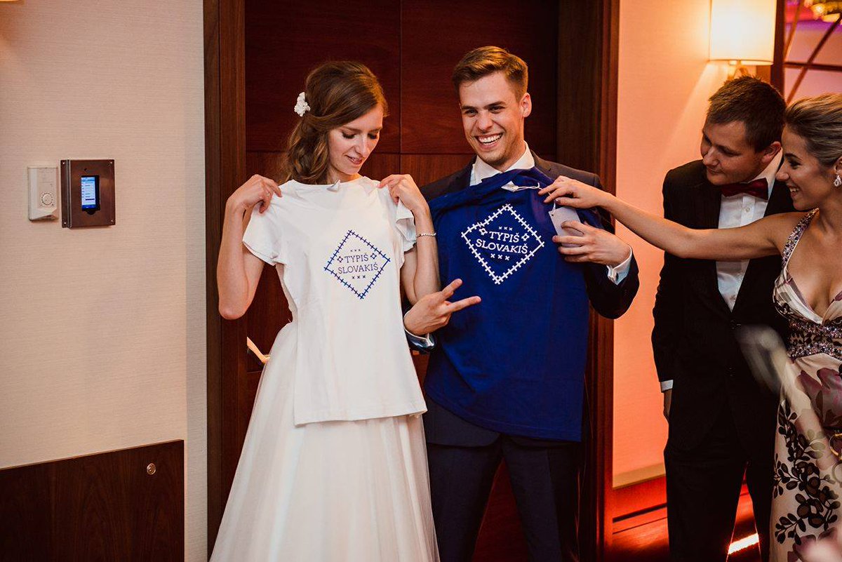 TypisSlovakis's tweet photo. A už budú spolu (Typiš Slovakiš) po všetky dni ich života. :) Zo <3 blahoželáme mladomanželom. https://t.co/mXr4X3ZfET