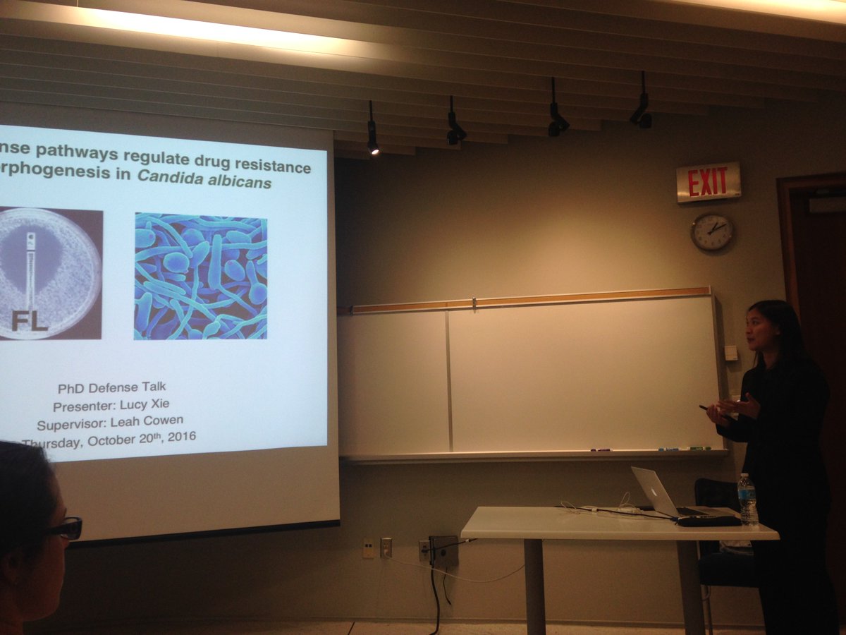 Here we go...listening to the soon to be Dr. Xie