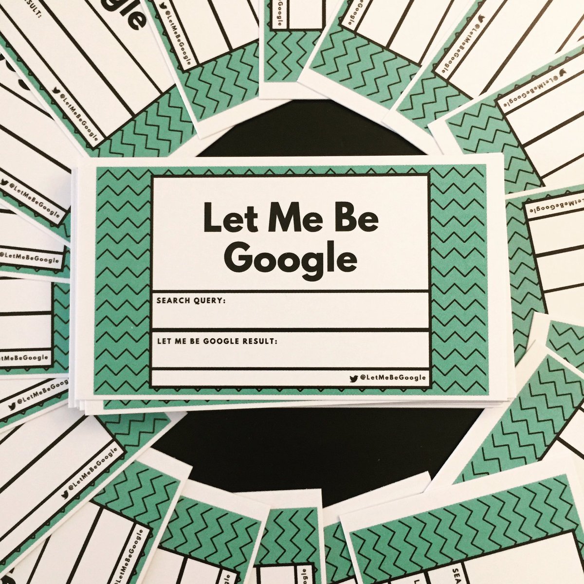 Just ordered 1,000 of these beauts for the LIVE version of Let Me Be Google at #Yamiichi on November 6th