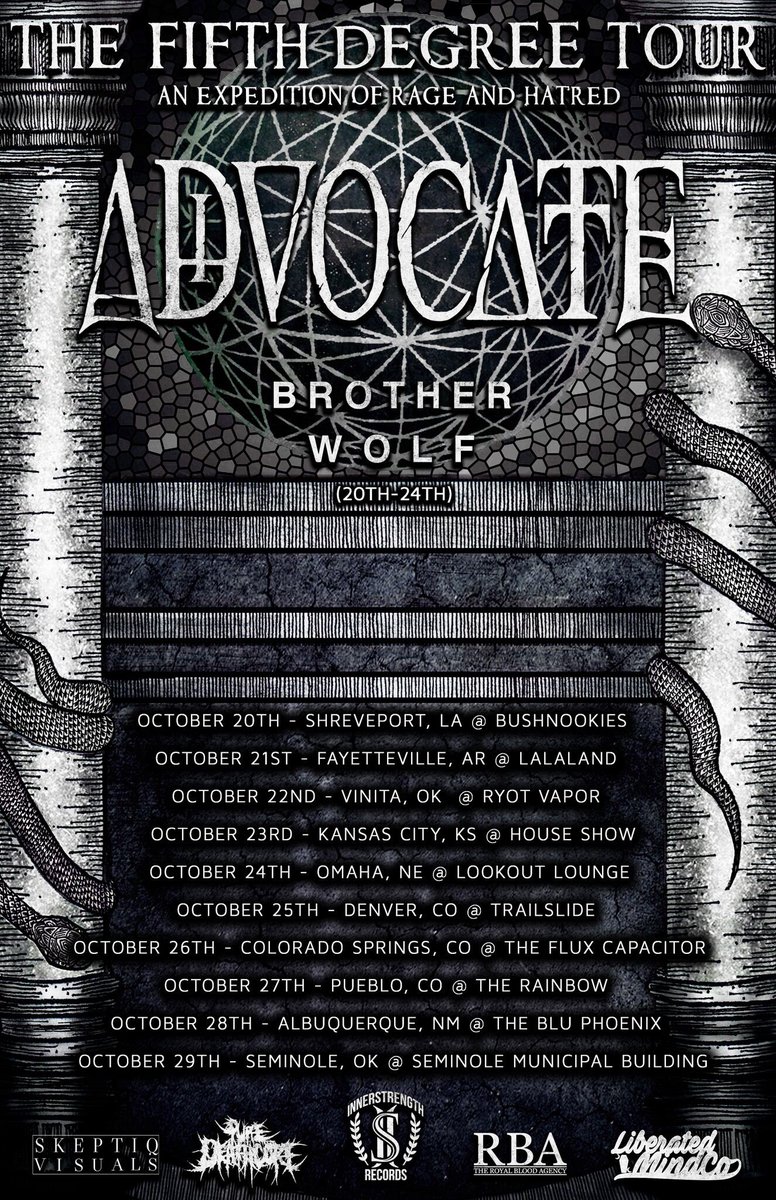 advocate_ok's tweet photo. The Fifth Degree Tour Day 1. Shreveport,LA tonight https://t.co/s7DvY7QLYC