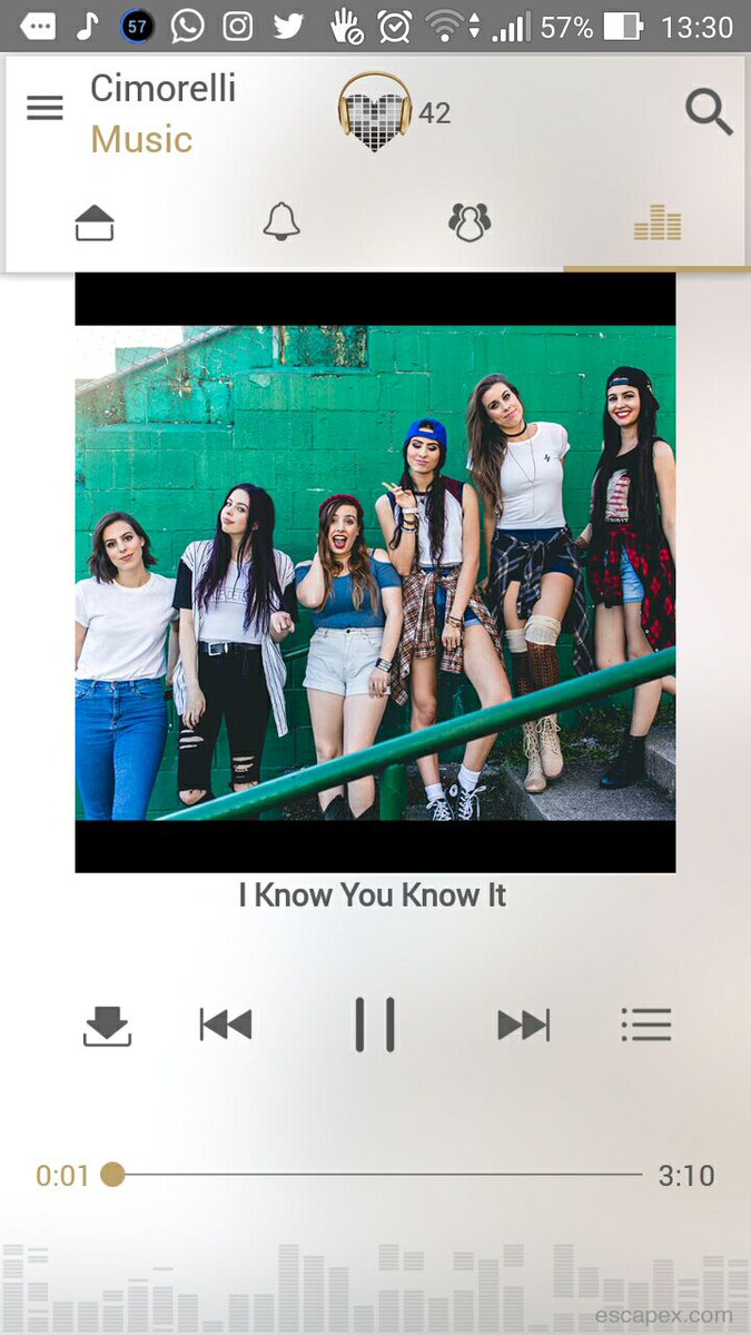 frndzcim's tweet photo. Check it outtt 😍 #CimorelliApp @LisaCim @Cimorelliband @LaurenCimorelli @DaniCim @AmyCim @KathCim @ChristinaCIM https://t.co/iZr0eWoUf1