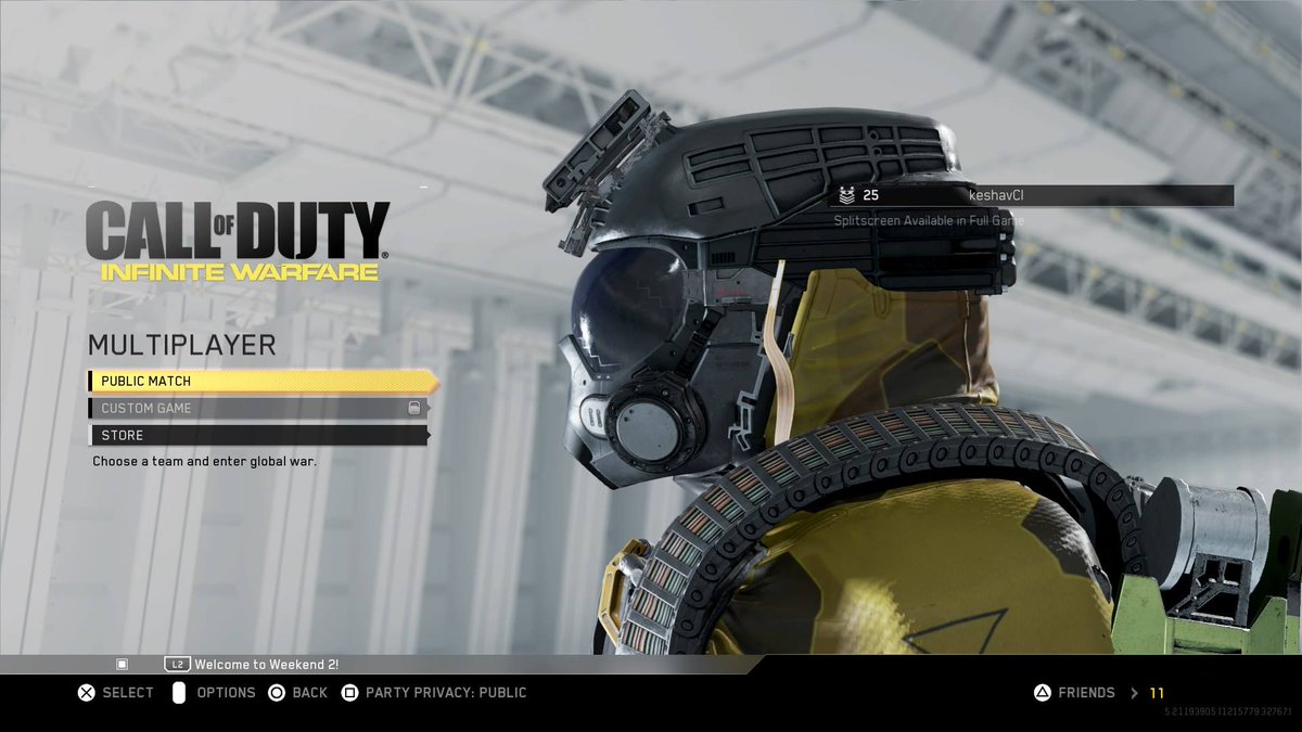 charlieINTEL's tweet image. BREAKING: Infinite Warfare BETA Weekend 2 is LIVE NOW on PlayStation 4 getintel.co/2dRSJ0T