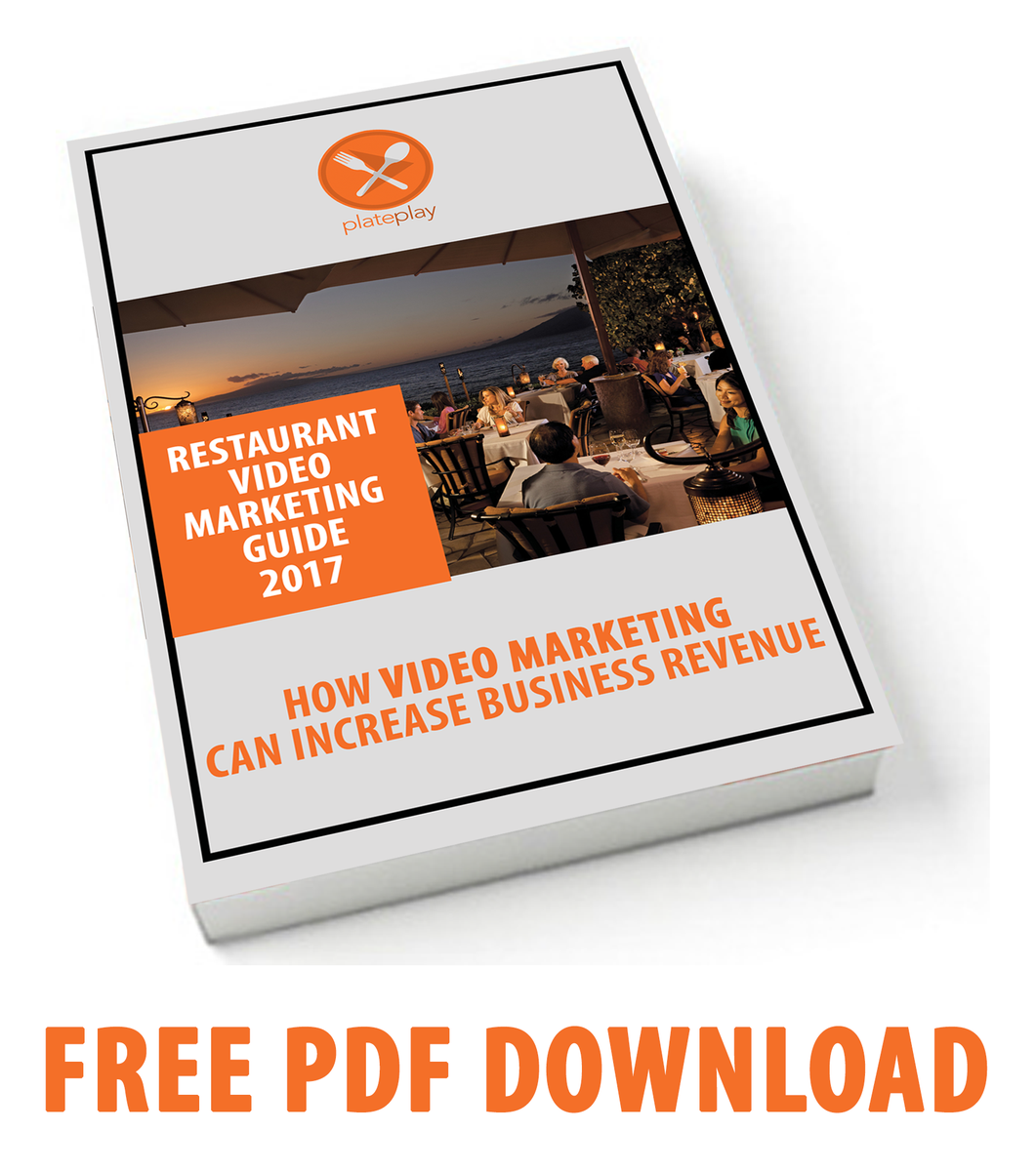 PlatePlay's tweet photo. #RestaurantMarketing #FREE #PDF - get it at https://t.co/34WoiOrrDi #VideoMarketing for #Restaurants  #VideoMenus #PlatePlay https://t.co/zHvpE6cQT3