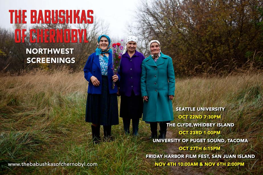 SEATTLE! Excited 2 b <a href="/Seattleu/">Seattle University</a> Sat. 7:30pm w Babushkas of Chernobyl! @SIFFnews <a href="/hedgebrook/">Joyce Haas</a>  <a href="/babushkasfilm/">BabushkasOfChernobyl</a> Free TIX tinyurl.com/hwp8mkv