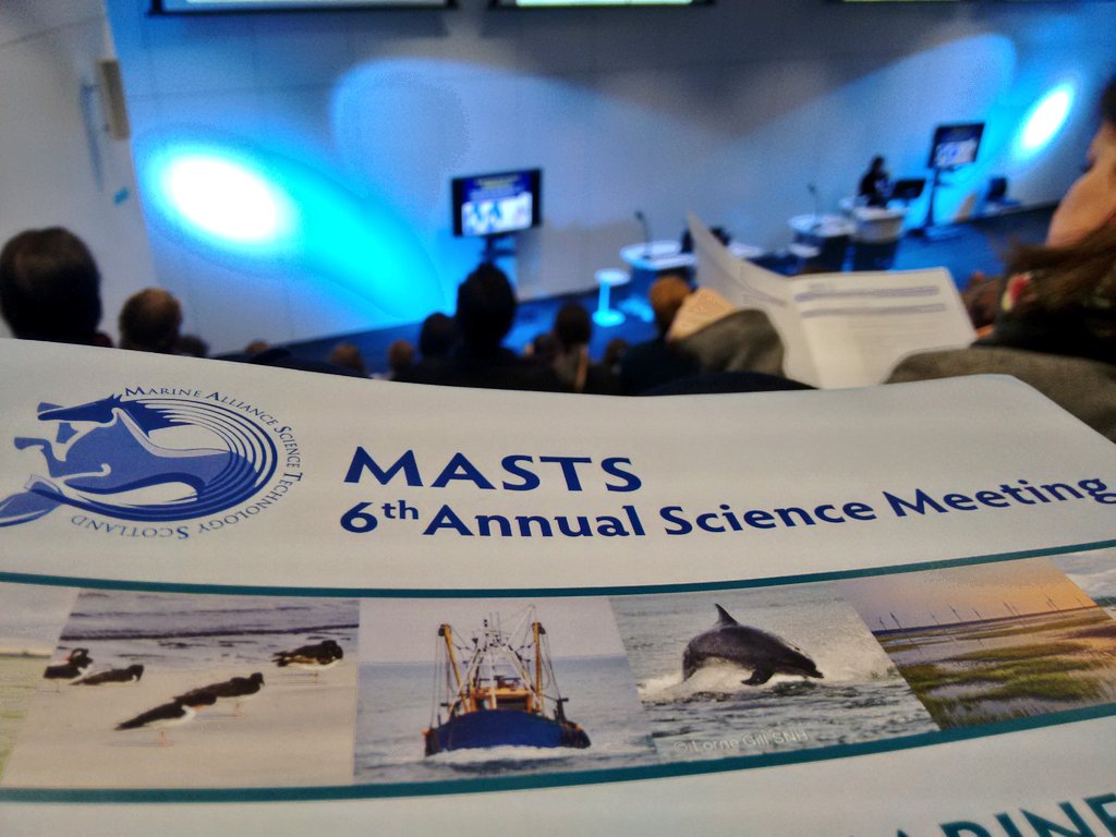 katey_whyte's tweet photo. Have enjoyed the past 2 days at the @mastscot Annual #Science Meeting. Lots of inspiring talks on #marine research in Scotland! #MASTS16 https://t.co/TQb1yGCJ4e