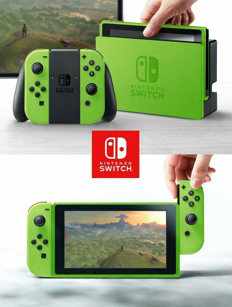 green switch joycons