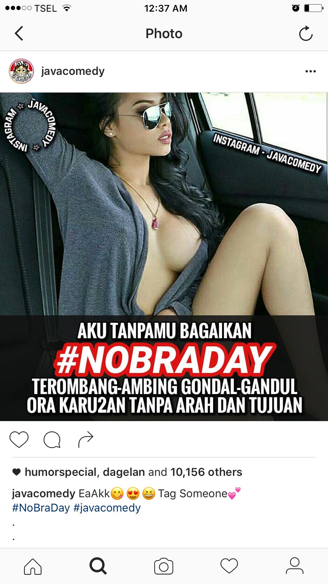 DRose on X: Horrible! When we supported Say No to Breast Cancer, its use  for comedy!#NoBraDay #Hollywood #KASKUSNews #Indonesia @detikcom @kompascom  t.coWUbhJzRbMx  X