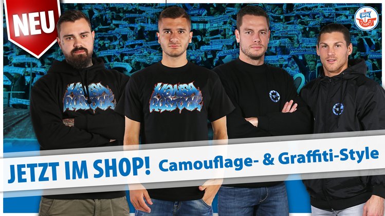 F C Hansa Rostock On Twitter Unsere Neuen Coolen Camouflage Und Graffiti Klamotten Gibt S Jetzt Auch Im Onlineshop Https T Co 5bbl27guin Hansa Afdfch Https T Co Avbu97hikv