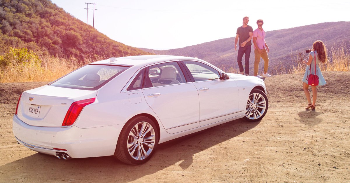Cadillac's tweet photo. The #CT6 provides the performance and comfort. You provide the destination. #Cadillac #MagnificentMiles https://t.co/mJbI9ozSPx