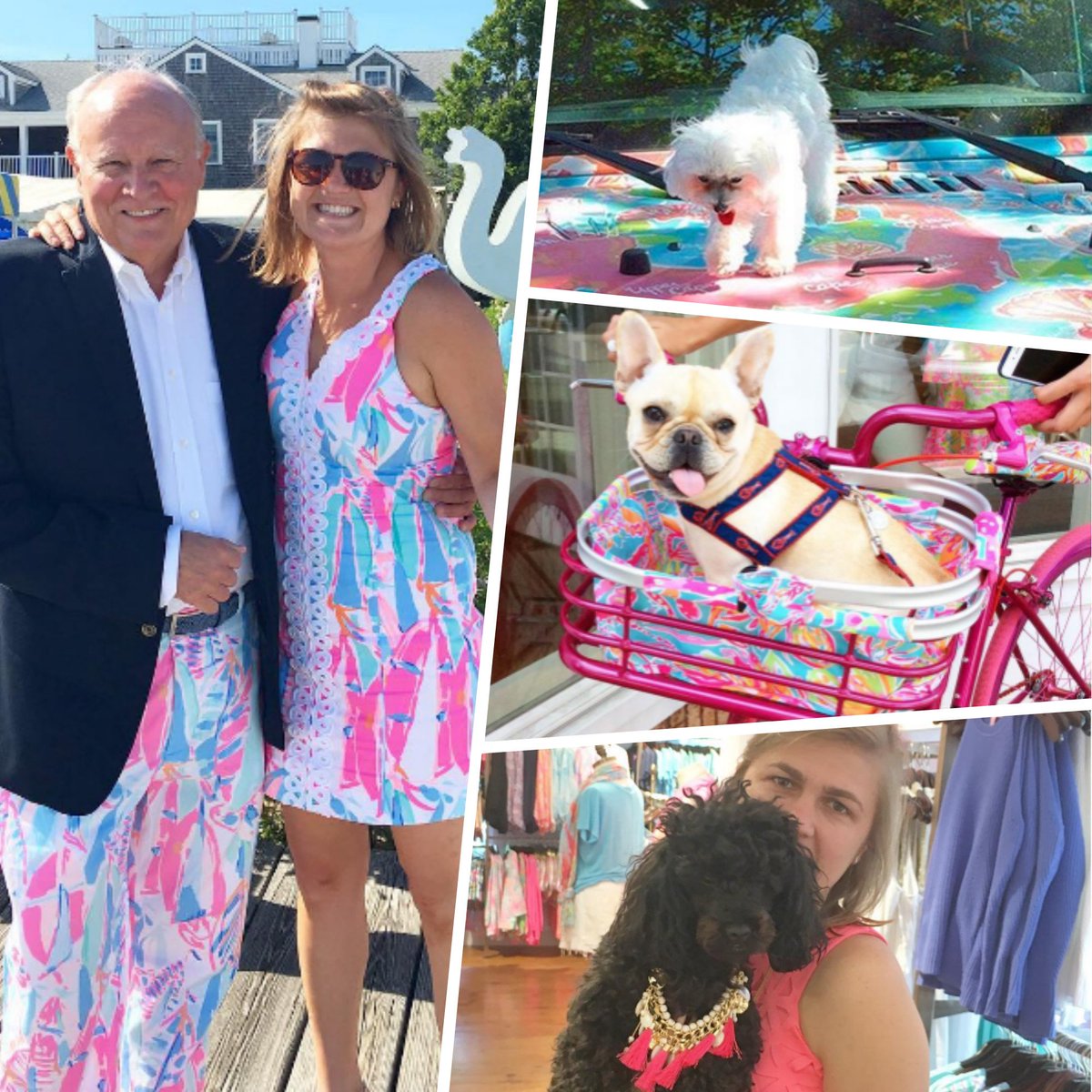 NEADSdogs's tweet photo. Thank you to @inthepinkonline for sponsoring #GetDressedGiveBack! They operate the largest group of @Lillypulitzer stores in the U.S.! https://t.co/BpHNLEc8td