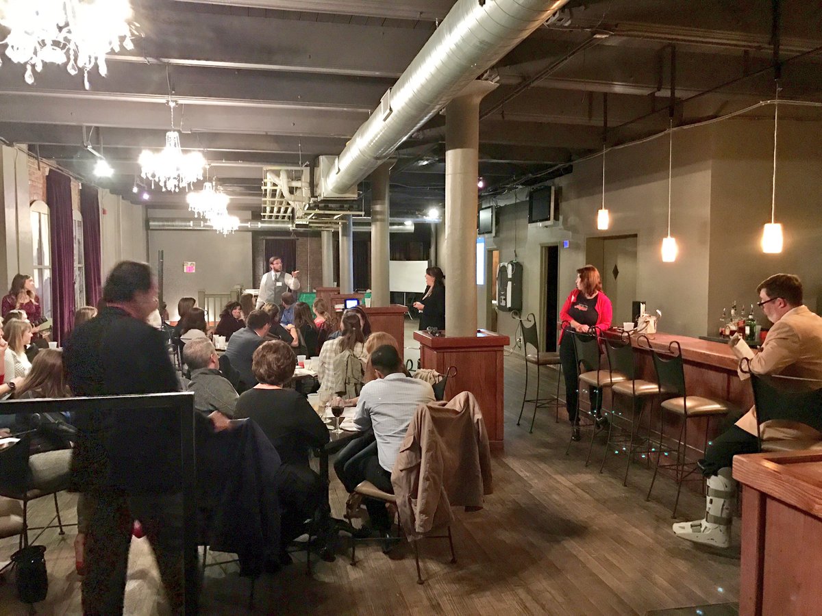 LTreu's tweet photo. This is a blast. How did I not attend a murder #mystery before now? Well done Floriano Productions and @ClevelandAMA! #CLEAMA https://t.co/zWRkf1L2H9