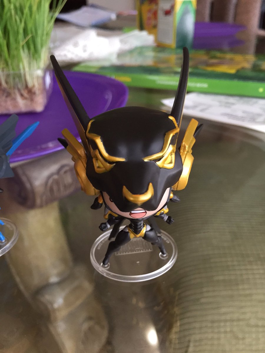 karpatite's tweet photo. I'm so happy I got the Anubis Pharah! #PlayOverwatch #BlizzCon2016 #earlyaccesssale #bestpharahskin #overwatch https://t.co/2XO1eNstsq