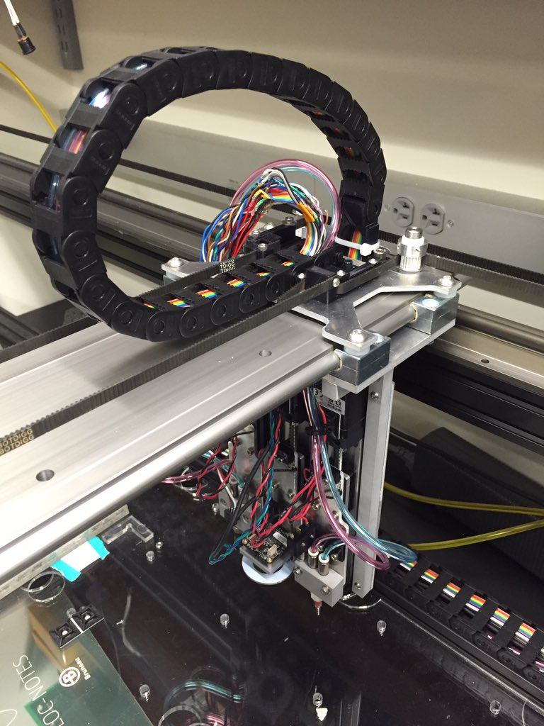 FlySorter's tweet image. A bit of an anticlimactic end to the week of #FlyRobot work - hardware is all set, but we&apos;re still working on the motion control firmware.