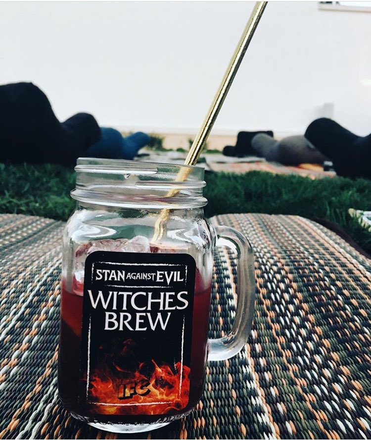 Witches brew seemed the only appropriate choice for last nights premier of <a href="/StanAgainstEvil/">Stan Against Evil</a>, hosted by <a href="/cinespia/">Cinespia</a>