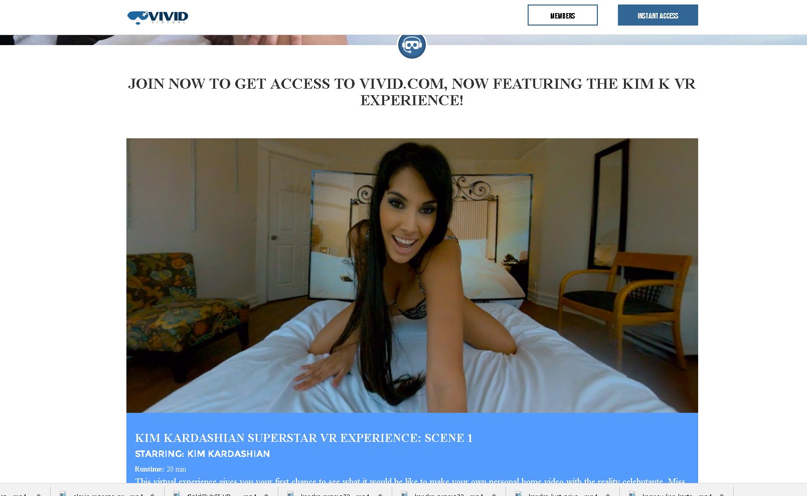 kim kardashian superstar vr experience