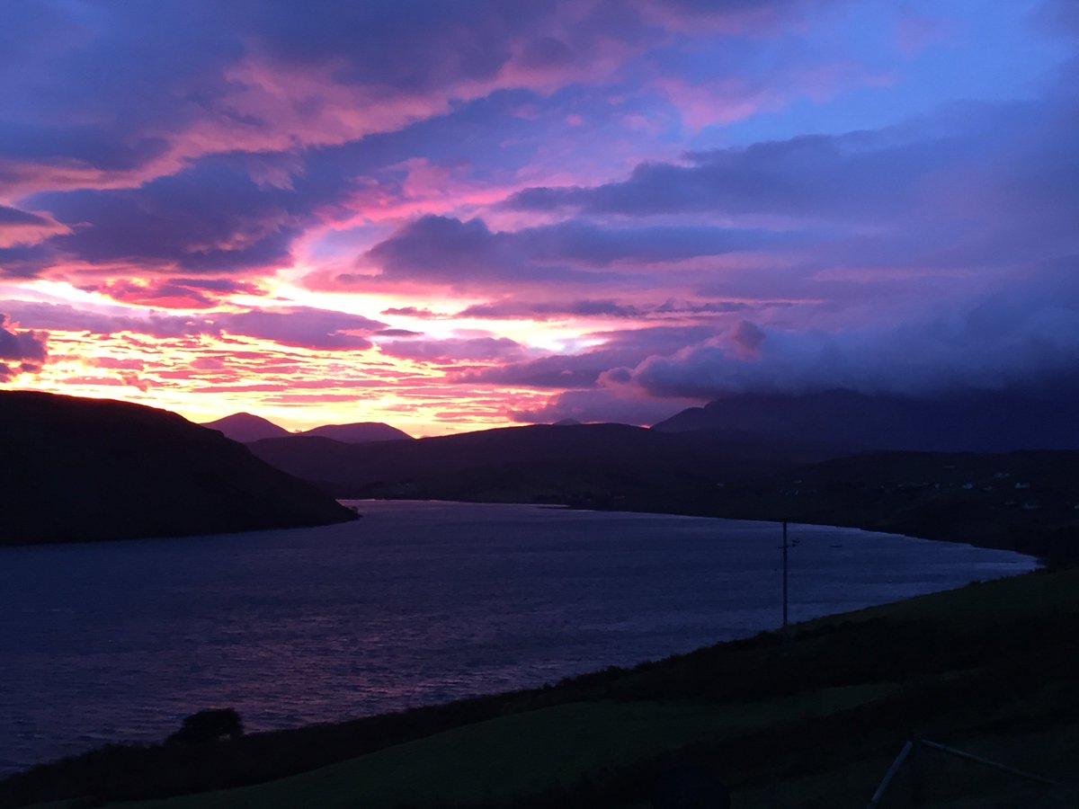 Great weather on Skye at the moment with some amazing sunrises !