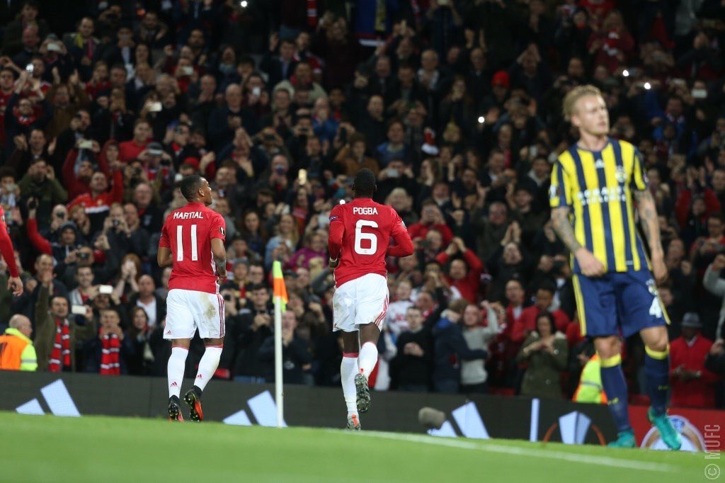 TotallyMUFC's tweet photo. Half Time: #MUFC 3 : 0 #Fernerbache
Dominant and clinical that's more like United.
Thoughts? https://t.co/syoGaa8aGs