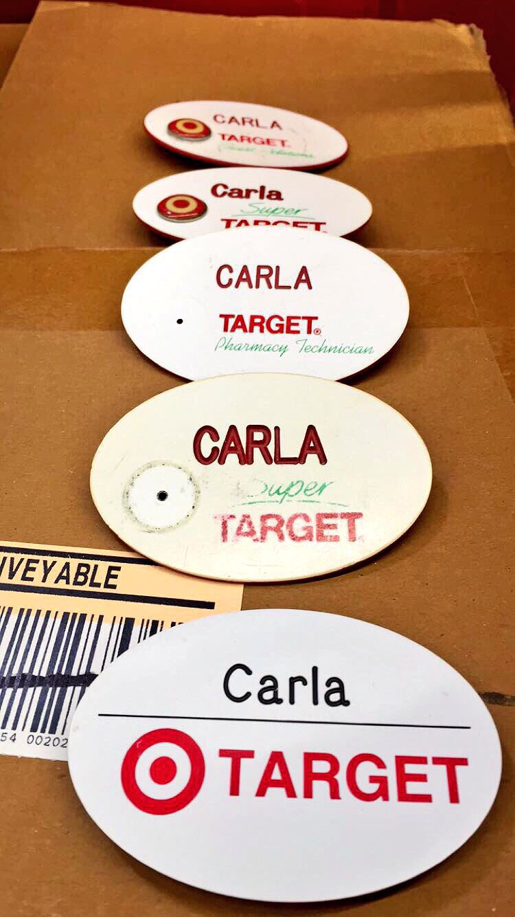 Target on sale name tags