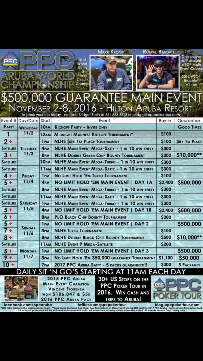 RonnieBardah's tweet image. Only two weeks away! Still time to book a flight And join us for the best week in poker! 😎@PPCPokerTour