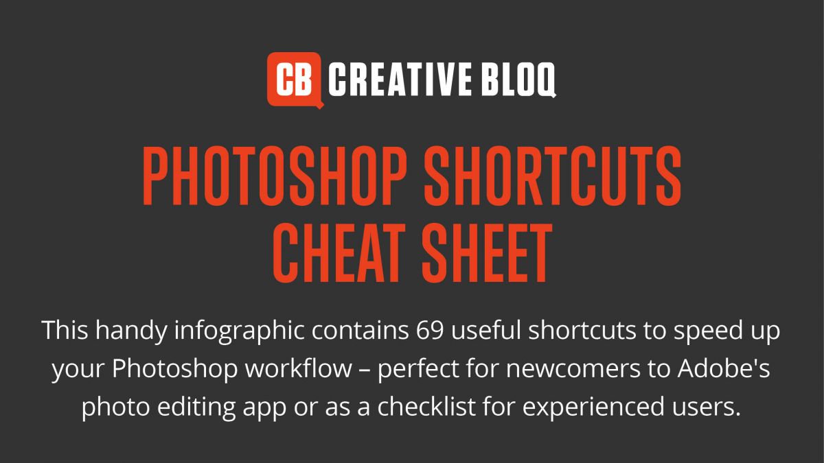 CreativeBloq's tweet image. Infographic: 69 incredibly useful Photoshop shortcuts bit.ly/2dq3lYR