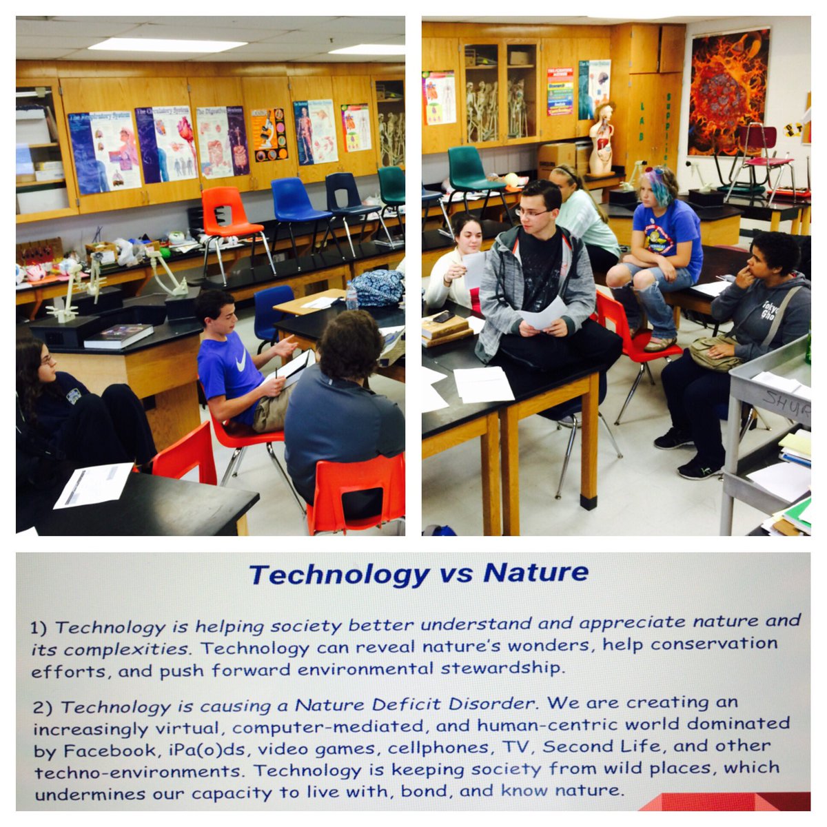 AHS_Shurts's tweet photo. Environmental Club Debate! #provscon #technologyisntheissue #peoplearetheissue #EVC @ahsgoesgreen @AHSBarons https://t.co/CAWzcFdKFw