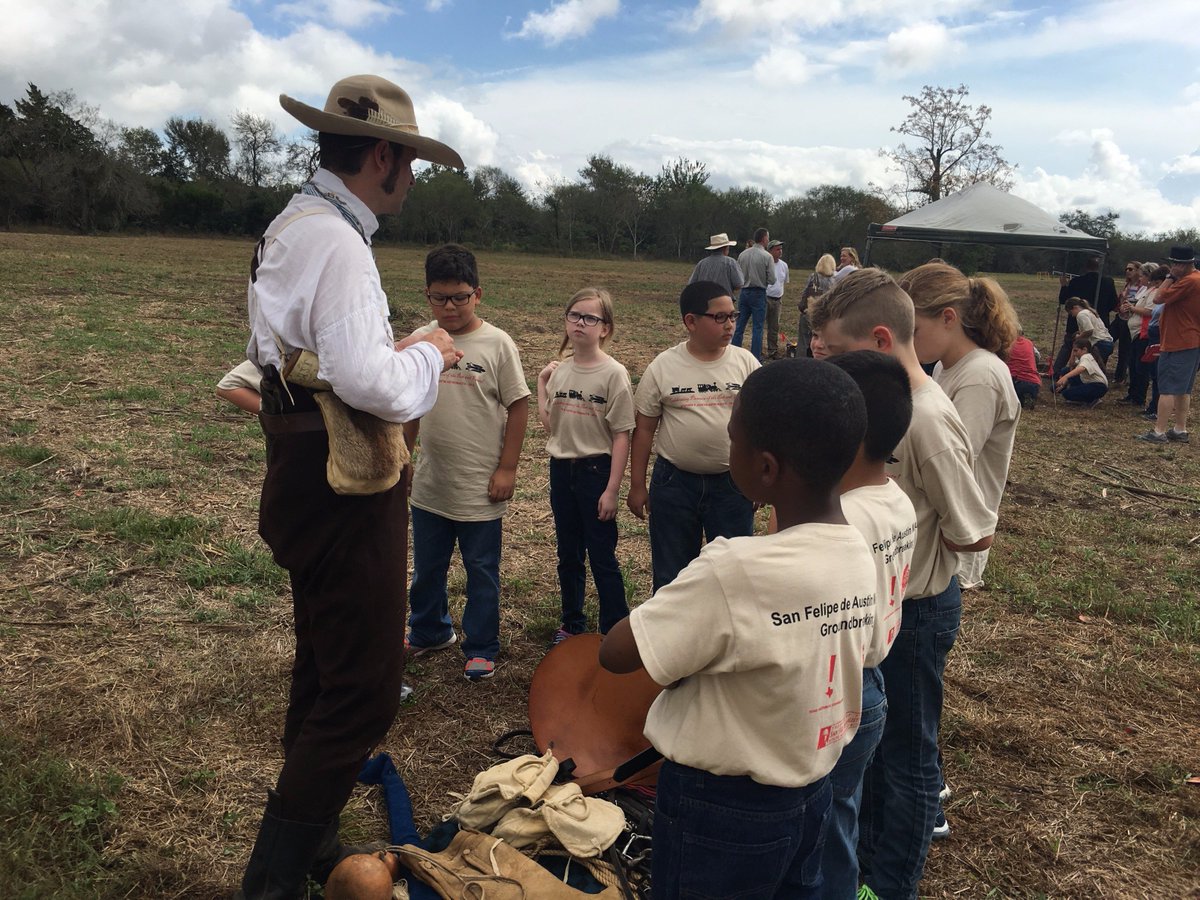 Austin Astronauts (@austinlcisd) on Twitter photo Austin 4th Graders were a part of the San Felipe de Austin Museum Groundbreaking today! <a href="/TxHistComm/">Texas Historical Commission</a> @loiskolkhorst <a href="/LamarCISD/">Lamar CISD</a> Austin 4th Graders were a part of the San Felipe de Austin Museum Groundbreaking today! <a href="/TxHistComm/">Texas Historical Commission</a> @loiskolkhorst <a href="/LamarCISD/">Lamar CISD</a>