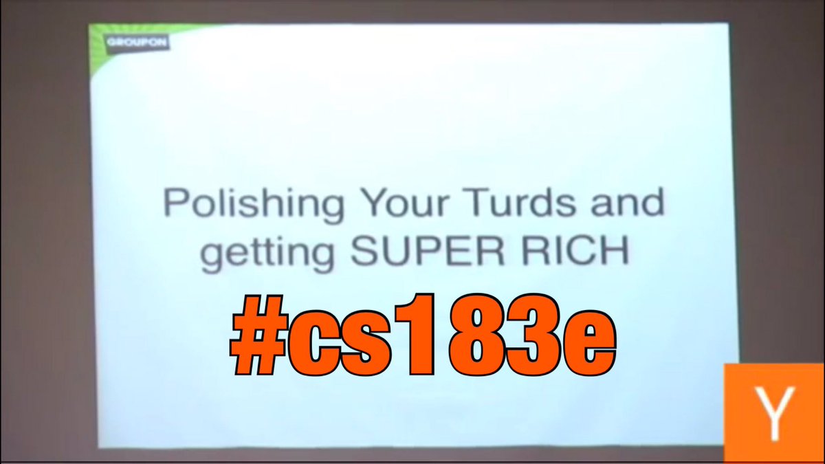 LarryChiang's tweet photo. Founders, do you get mad when VCs jump ahead in your slidedeck!? Exact revenge by jumping ahead in their sequence of #cs183s'. A, B, C, Eetc https://t.co/HpAGDHvW6d