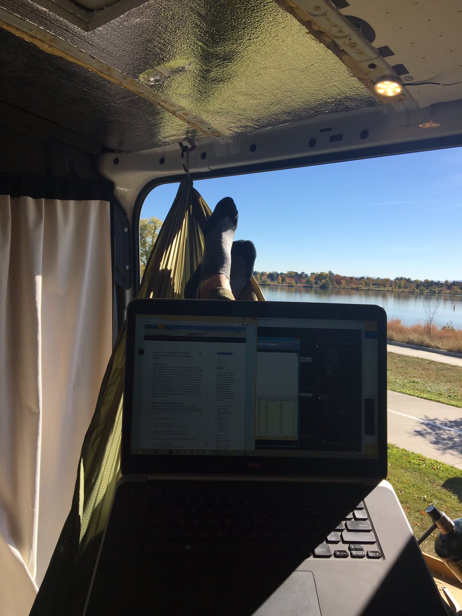 travelingdarren's tweet image. Frustrated #VS2013 #SSIS packages aren't compatible with #SQL2012, but glad for an office with a view. #downgrade #nobaddays #vanlife #DEN
