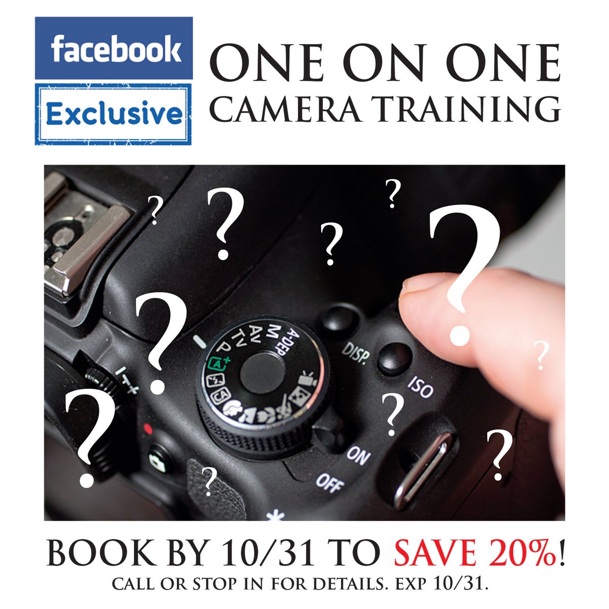 so it's technically a facebook exclusive but i'm sharing it with you guys anyway! Save some dough and impress your fam with photog skills!