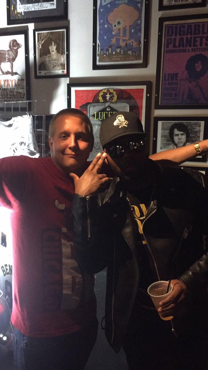 Tincher_Tyler's tweet photo. Me and &amp;@JarrenBenton from Tuesday https://t.co/ICYWbS4EyD
