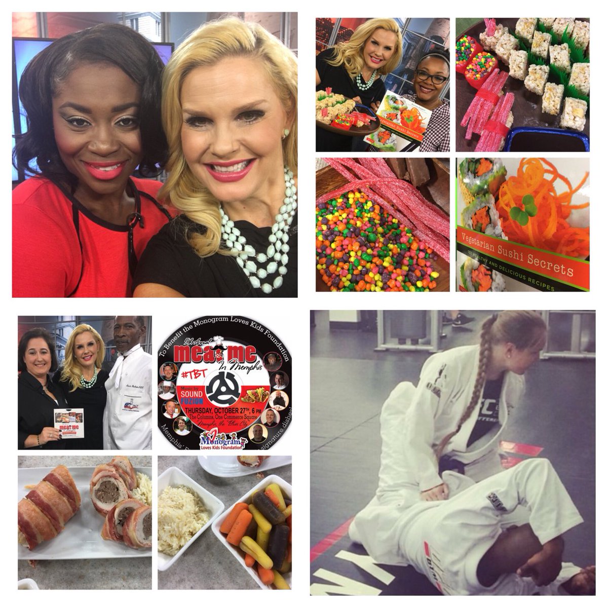 What a great show! Did you catch us#LML #CandySushi from Chef Marisa Baggett &amp; Meat Me in Memphis &amp; get fit #LML