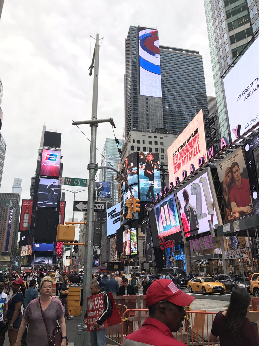 Je pensais que c'étaient des grands malades, et puis j'ai vu Times Square... ce sont de grands grands malades ^^