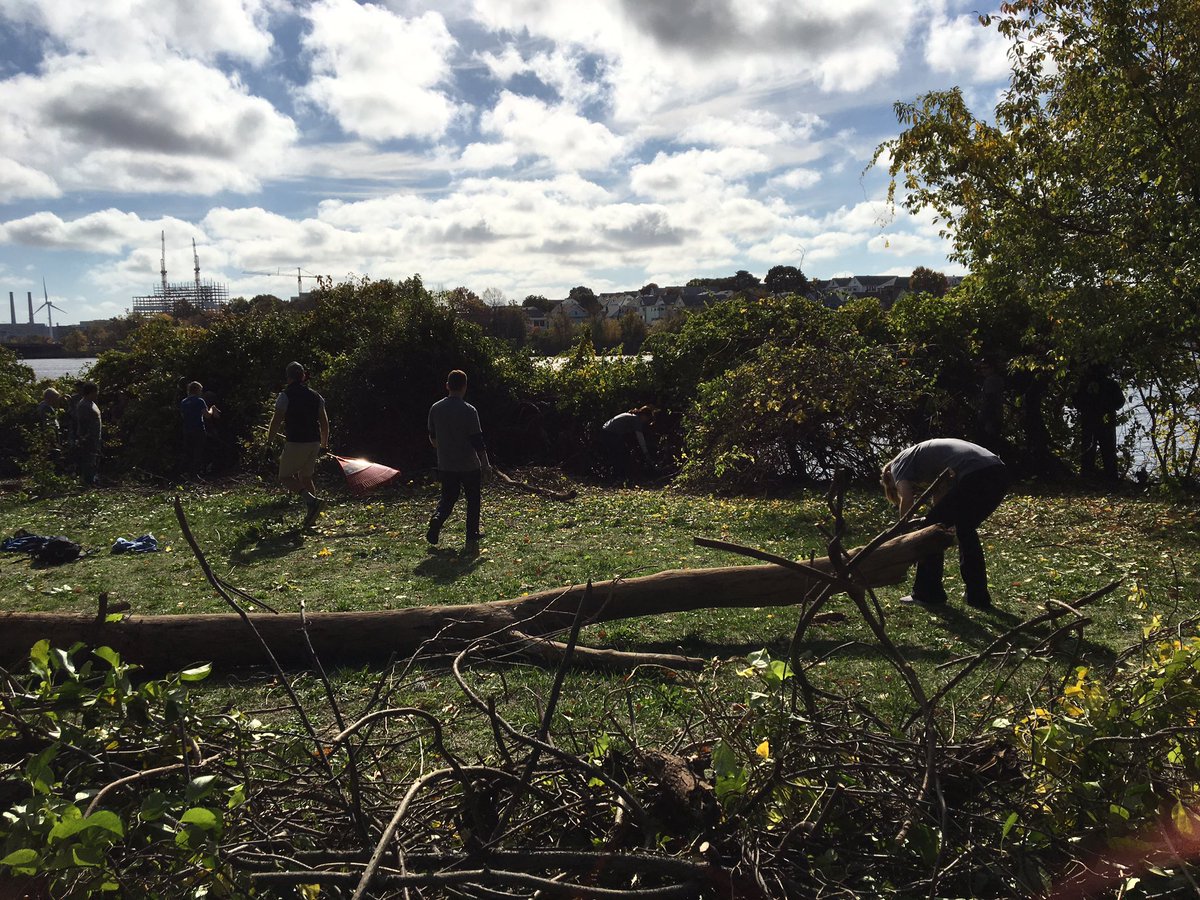 amylrivers's tweet photo. Clean up at Mystic River Watershed with some great companies. #TechGivesBack2016 @SVB_Financial @KevinYorkComms @clypd @ConstantContact https://t.co/jSOJ0k1IqF