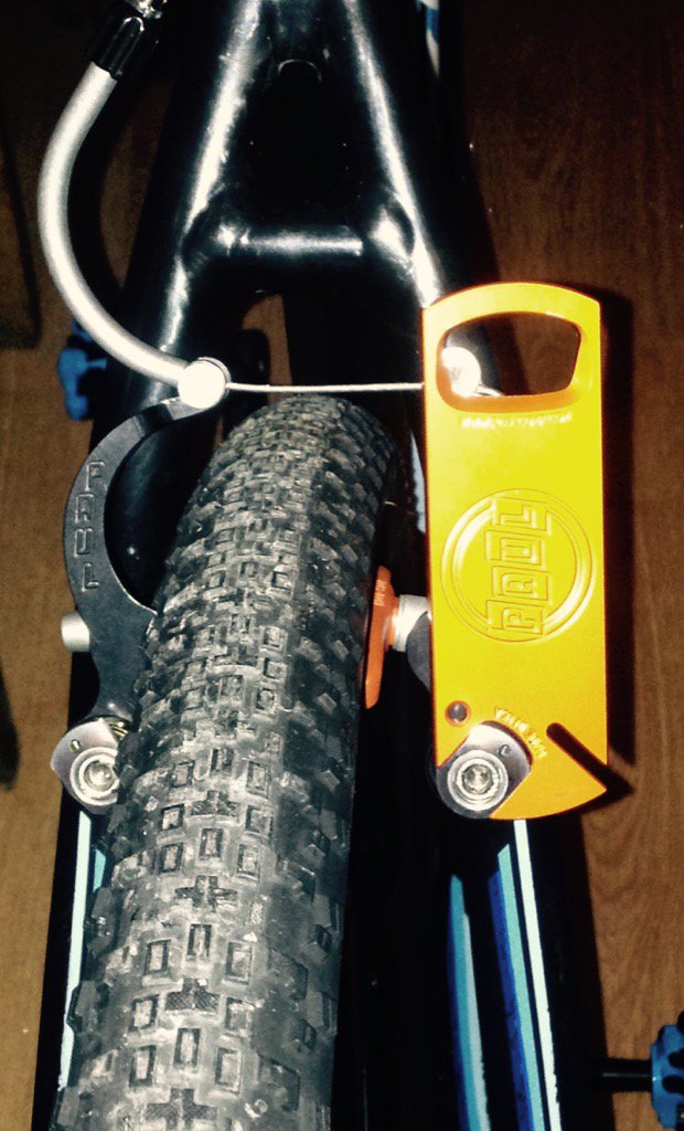 keep_pedalling's tweet image. Using my @PaulComponent bottle opener for not opening beer. #prettyandpractical