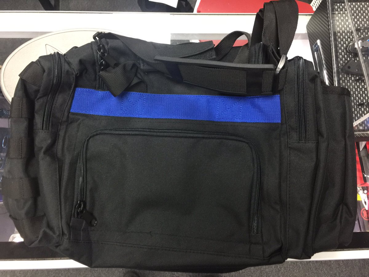 thin blue line duffle bag
