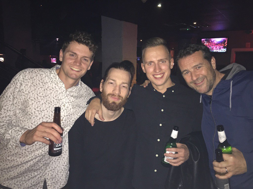 BURNMARKETING's tweet photo. Pre-beers @NewSlangClub. #ns10 #BURNgignight https://t.co/WwwiYEIADX