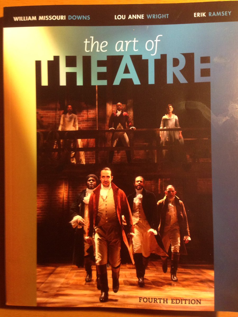 It's published!  "the Art Of Theatre"  fourth addition 😄