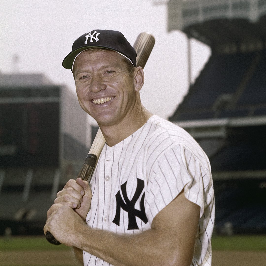sluggernation's tweet image. To the greatest switch-hitter who ever gripped a Louisville Slugger—Happy birthday, Mick. #MickeyMantle #SluggerStories #K55
