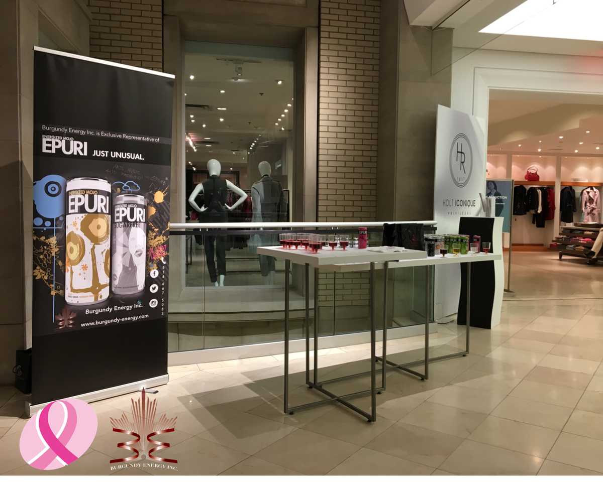 BurgundyEnergy's tweet photo. Epuri is here to support breast cancer @CBCF @HoltRenfrewFR 
#epuriforstrongerlife https://t.co/SZM6k7r1sU