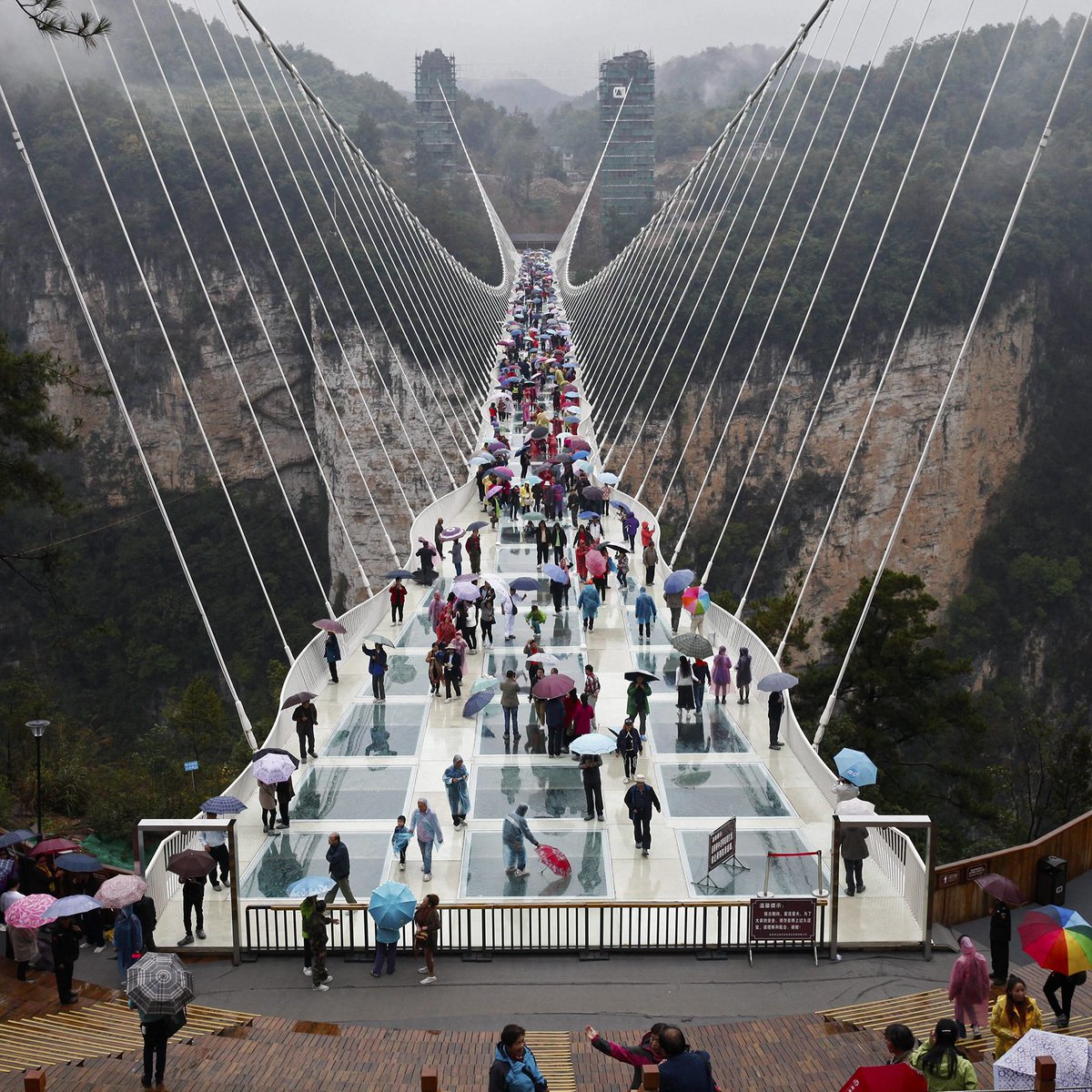 The Economist on Twitter "The world's longest and highest glass bridge