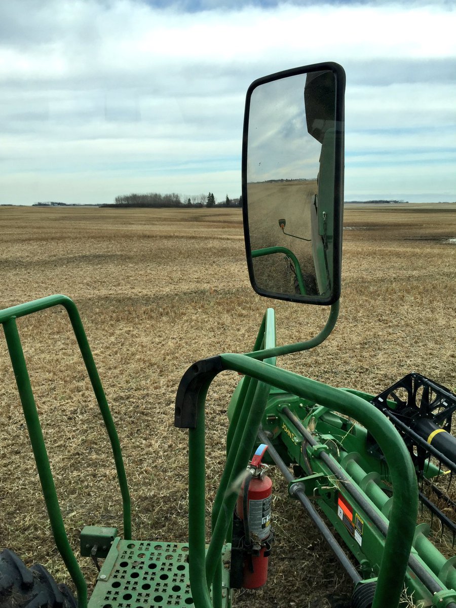 robmakowsky's tweet photo. #soybeans; I totally love this crop. 8 inches of heavy wet snow 2 weeks ago &amp; rolling in them today with dust behind the combine #harvest16 https://t.co/d7LcdYEa13