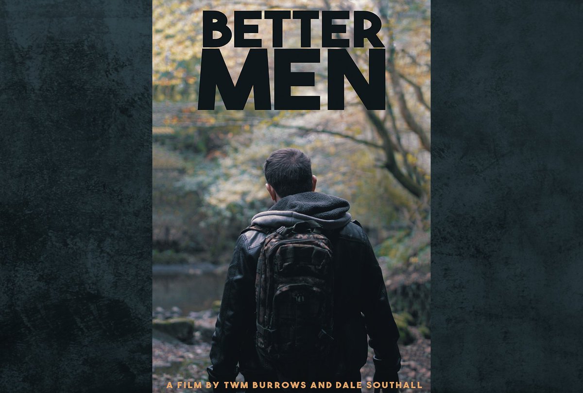 TwmBurrows's tweet photo. Our short film #BetterMen is coming soon.
Directed by @TwmBurrows 
Cinematography by @dale_southall 
#SupportIndieFilm #IndieFilm #ShortFilm https://t.co/dVUB3yze3S