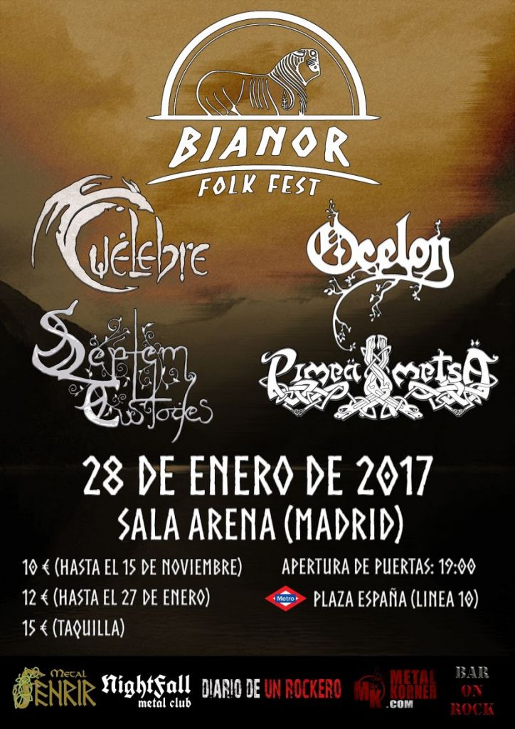TNTRADIOROCK's tweet image. Primera edicion del &quot; BIANOR FOLK FEST ... - tntradiorock.com/primera-edicio…
#BianorFolkMetal #Cuelebre #OCELON #PIMEÄMETSÄ #SEPTEMCUSTODES