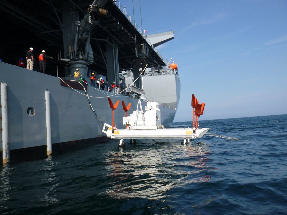 NAVSEA's tweet photo. #TBT  #USNSLewisBPuller #ESB3 recent completion of Initial Operating Test &amp; Evaluation Learn about its capabilities: https://t.co/HadbxCvquA https://t.co/igH75eRI31