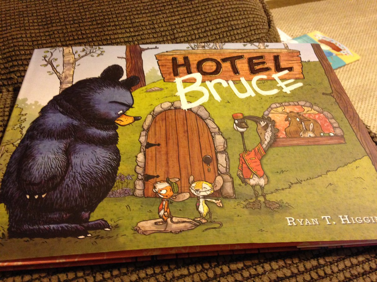 MsSchulz2's tweet photo. This arrived today! I'm going to make a 3rd grade class very happy on Monday! #we❤️Bruce @RyanT_Higgins @SFE_3820 https://t.co/ise1ilS3x7