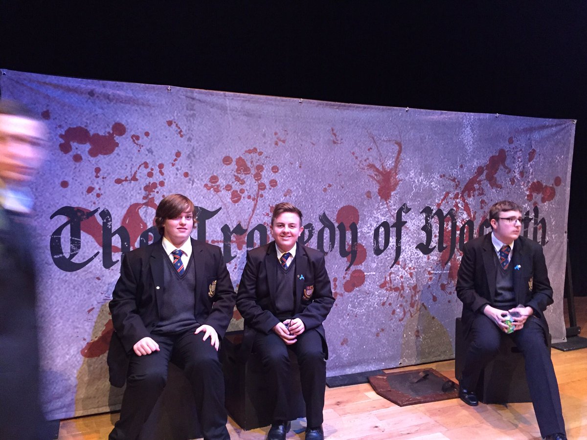 ModelEnglish's tweet image. From the page to the stage.  Year 12 Literature classes visit the Opera House Baby Grand to see "Macbeth"